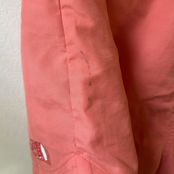 The North‎ Face Women's Small Orange Athletic Shorts 4" Inseam Hiking Outdoors - Picture 5 of 8